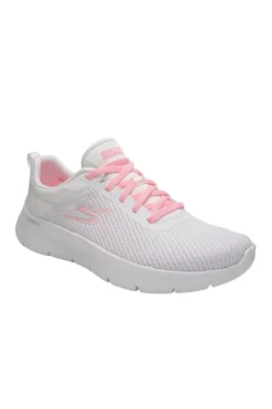 Calçado Skechers Go Walk Flex-alani Mulheres. Branco/rosa