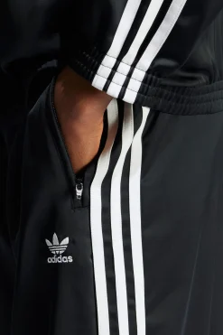 Calças Largas Em Cetim Adicolor adidas