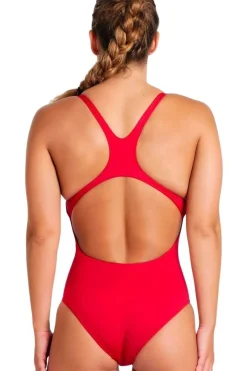 Calções De Banho Team Swim Pro Solid Red Arena
