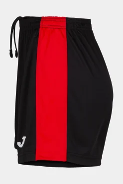Calções Joma Maxi Preto Vermelho