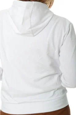 Camisola Com Capuz De Ginástica E Pilates Mulher Kappa Egle. Branco