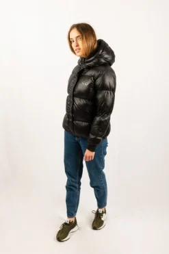Casaco Après-ski Acolchoado Ecoon Monaco Short Preto