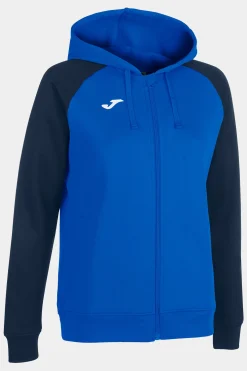 Casaco Com Capuz Joma Academy IV Azul Royal Azul Marinho