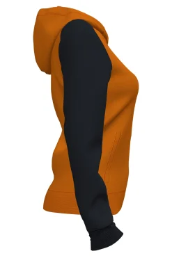 Casaco Com Capuz Joma Academy IV Laranja Preto
