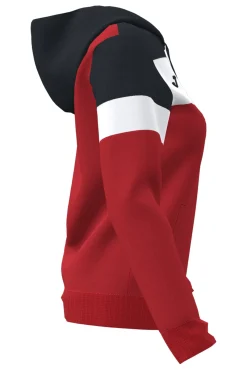 Casaco Com Capuz Joma Crew IV Vermelho Preto Branco
