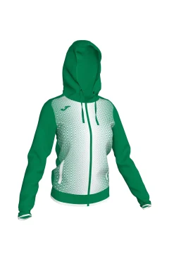 Casaco Com Capuz Joma Supernova Verde Branco