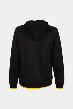 Casaco Com Capuz Joma Supernova III Preto Amarelo