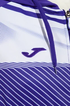 Casaco Com Capuz Joma Supernova II Roxo Branco