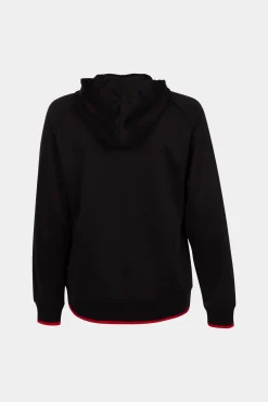 Casaco Com Capuz Joma Supernova III Preto Vermelho