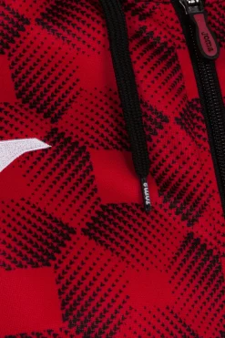 Casaco Com Capuz Joma Supernova III Preto Vermelho