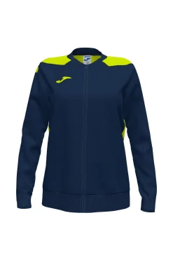 Casaco Joma Championship VI Azul Marinho Amarelo Fluorescente