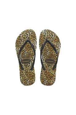 Chinelos Havaianas Slim Leopard