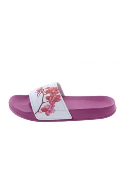 Chinelos Mulher Kappa Noles 7. Branco/rosa.