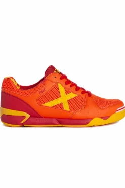 Chuteiras De Futebol De Salão Para Adultos Munich One 51 Laranja