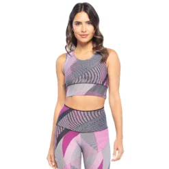 Ditchil Sport Bra Fun. Sb3085 Púrpura