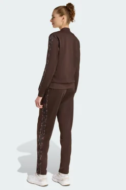 Fato De Treino Com 3 Riscas Padrão Leopardo adidas