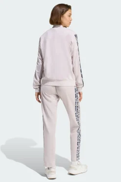 Fato De Treino Com 3 Riscas Padrão Leopardo adidas
