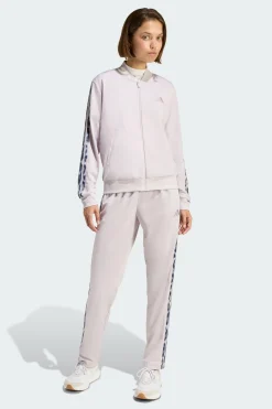 Fato De Treino Com 3 Riscas Padrão Leopardo adidas