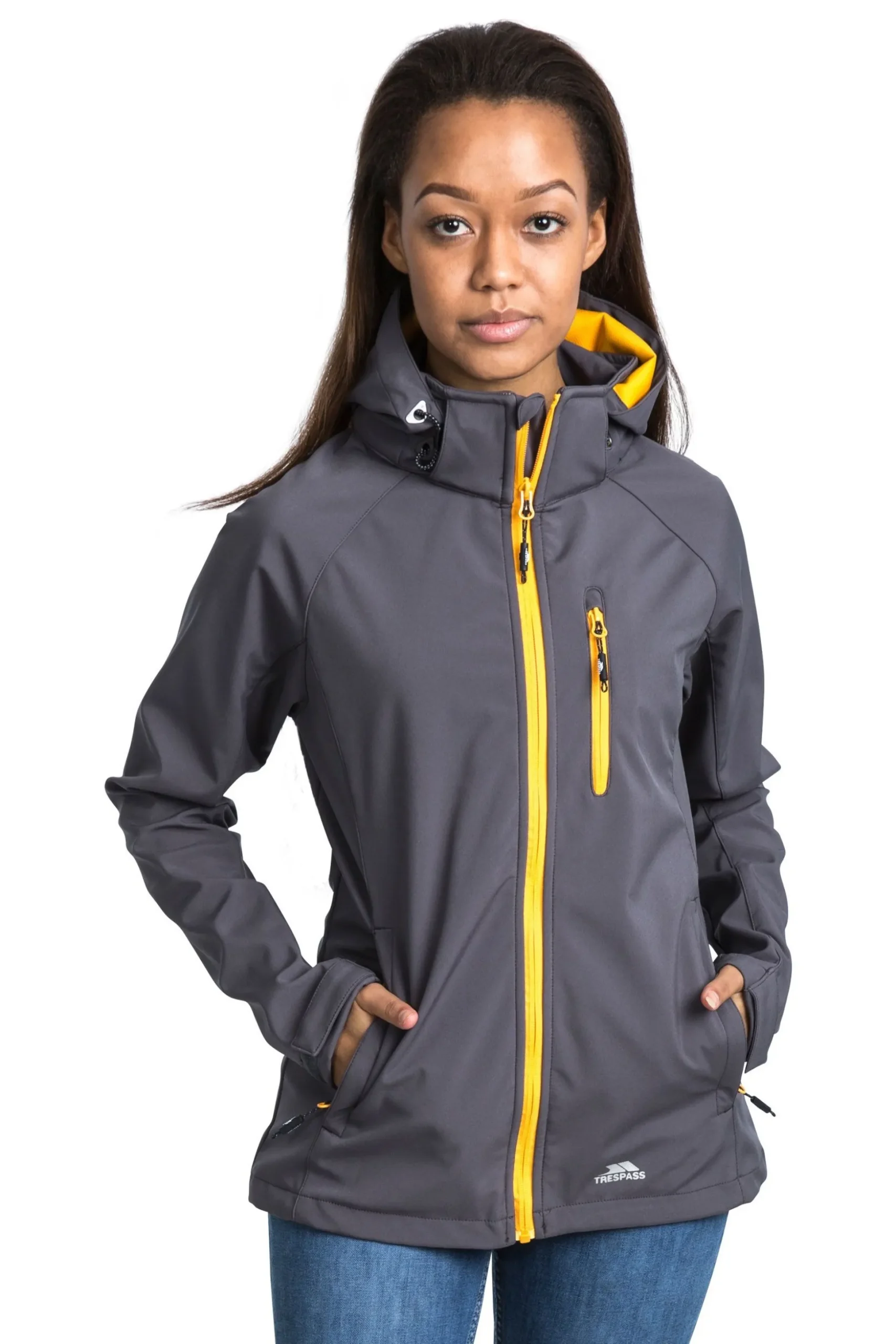 Lorina Casaco De Softshell À Prova D'água Trespass (Carbono)