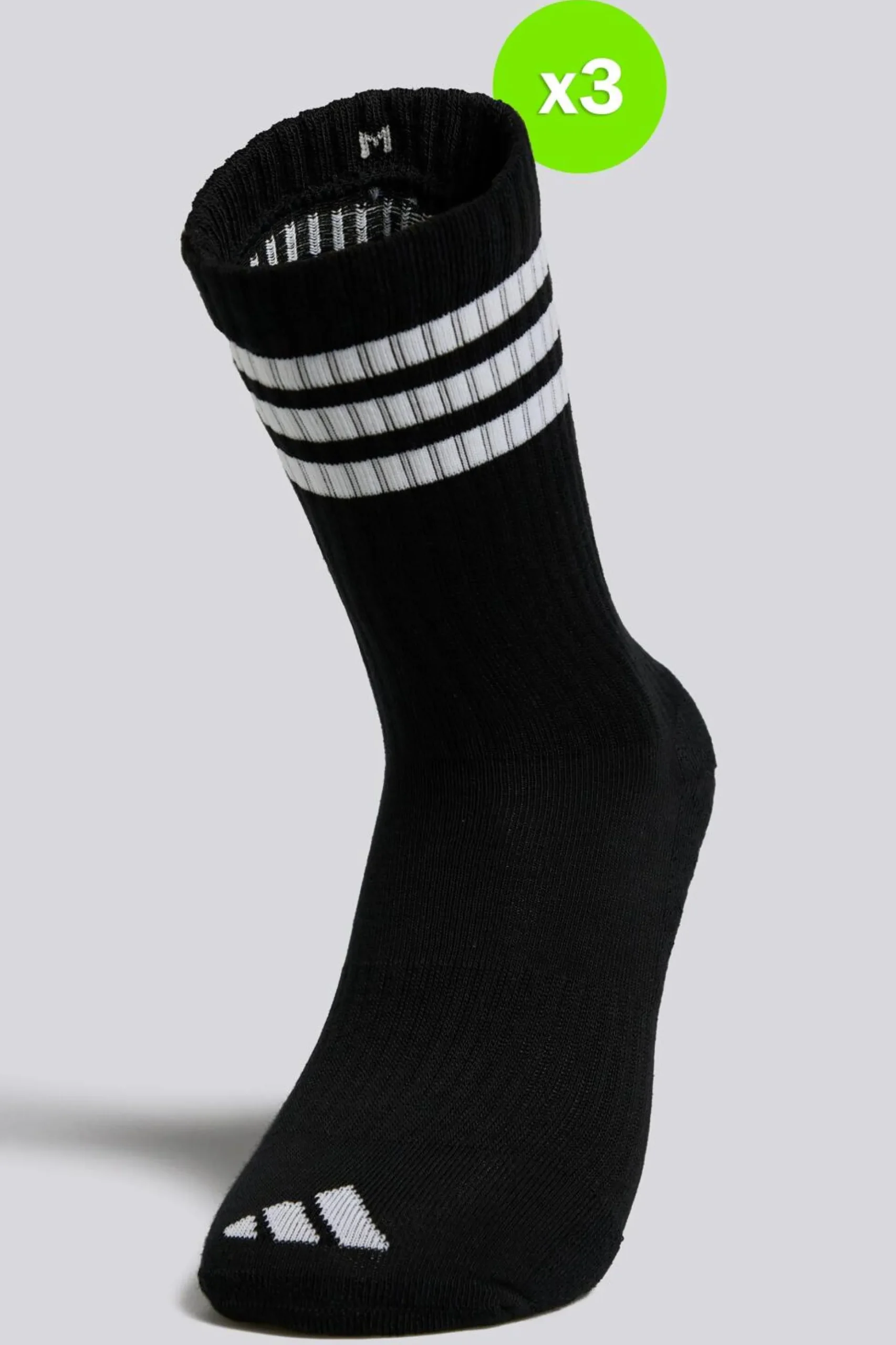 Meias Altas adidas 3s C