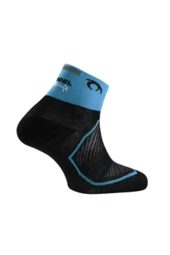 Meias Race W Para Mulher Preto/turquesa Lurbel