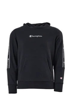 Moletom Com Capuz Champion Junior Legacy Script Preto