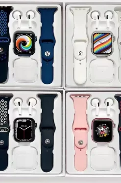 Pack Smartwatch T55 Pro Max - Branco