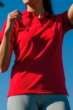 Pólo M/c Joma Bali II Vermelho