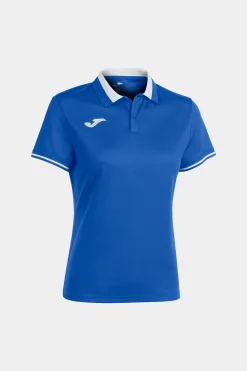 Pólo M/c Joma Championship VI Azul Royal Branco