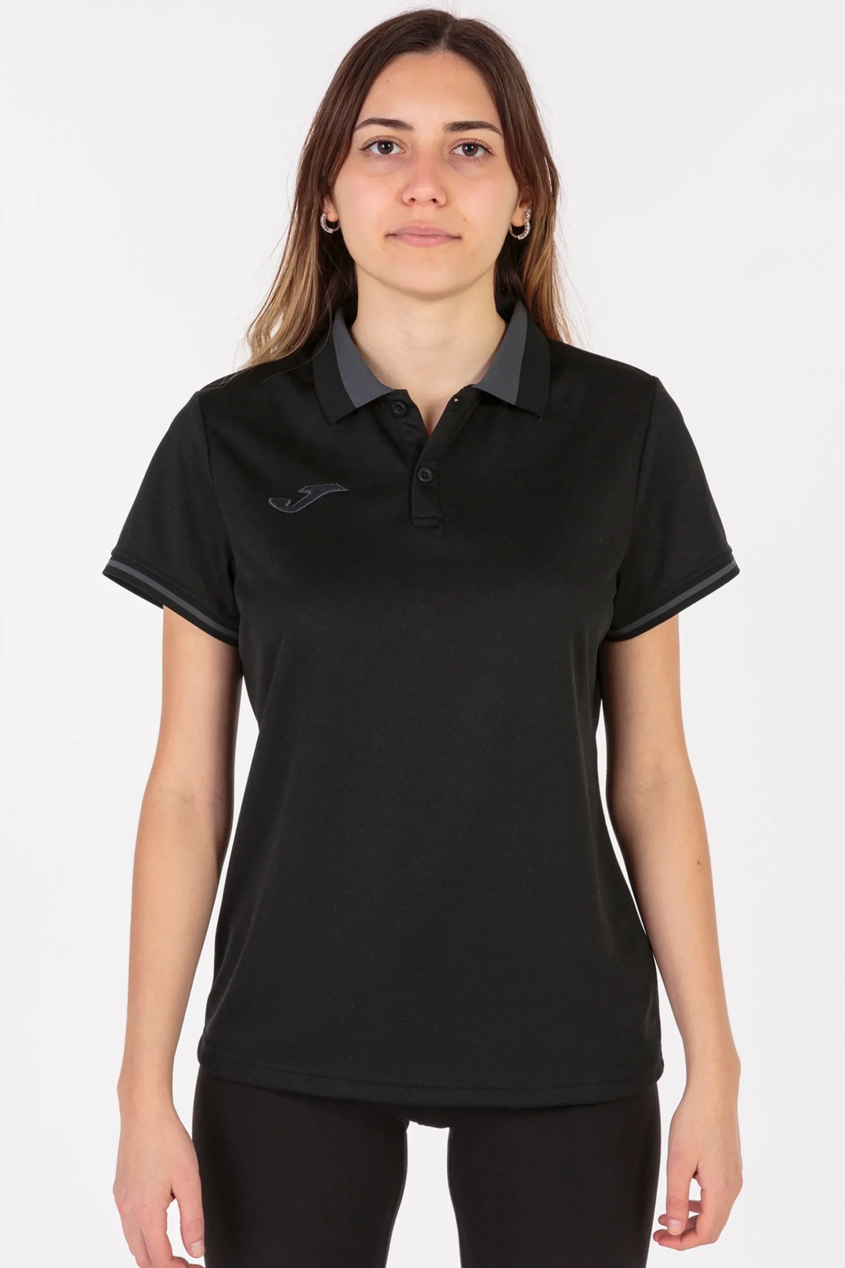 Pólo M/c Joma Championship VI Preto Antracite