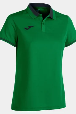 Pólo M/c Joma Championship VI Verde Preto