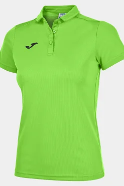 Pólo M/c Joma Hobby Verde Fluorescente