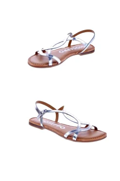 Sandalias Gioseppo Lamim Plata