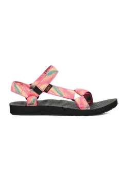 Sandálias Teva W Original Universal Magic Rosa Para Mulher.