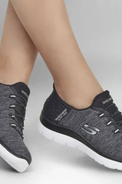 Sapatilhas De Desporto Mulher Skechers Summits-dazzling Haze. Preto