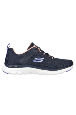 Skechers Flex Appeal 4.0 - Modos De Estilo. Azul-marinho/multi.