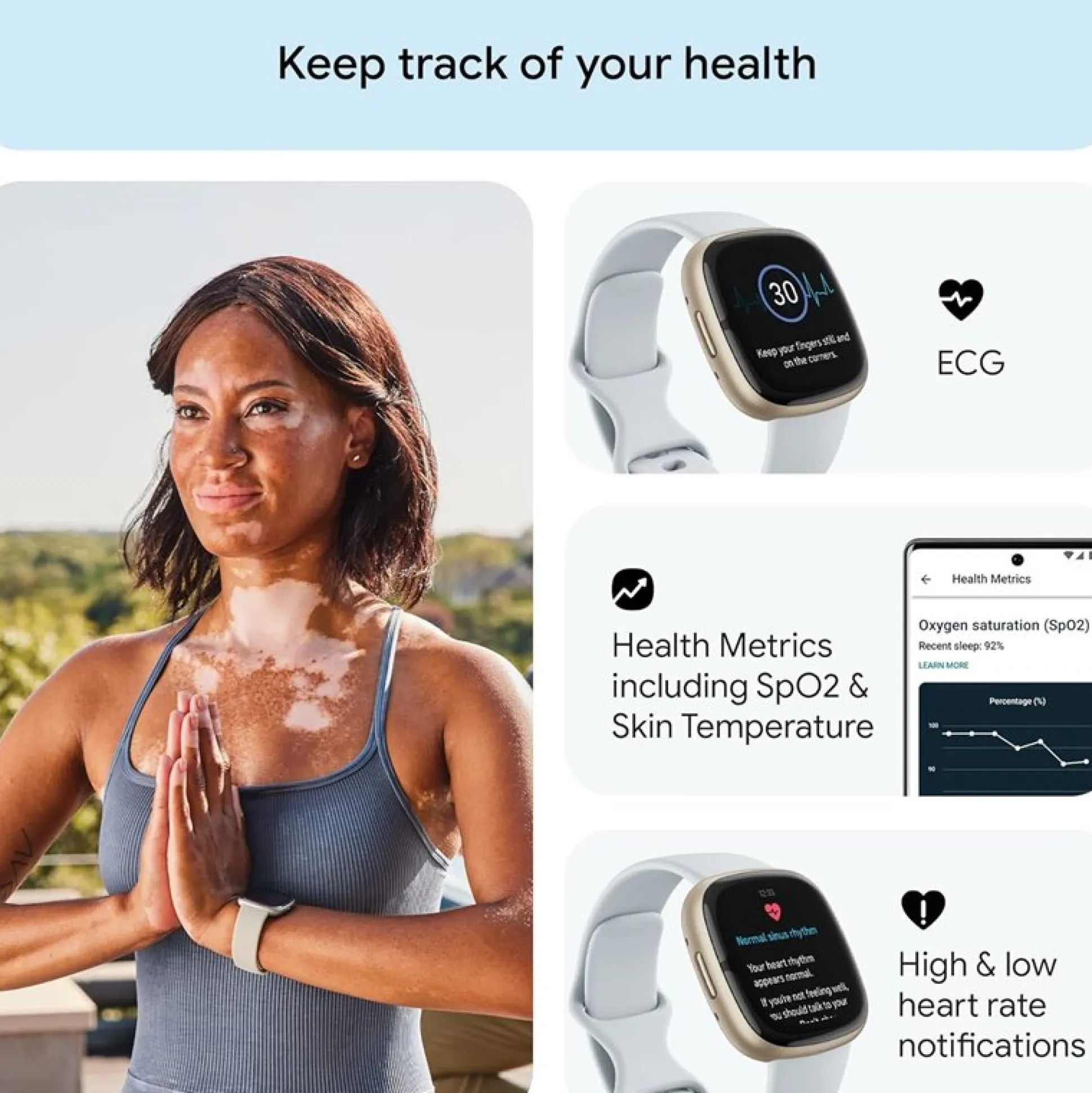 Smartwatch Fitbit Sense 2