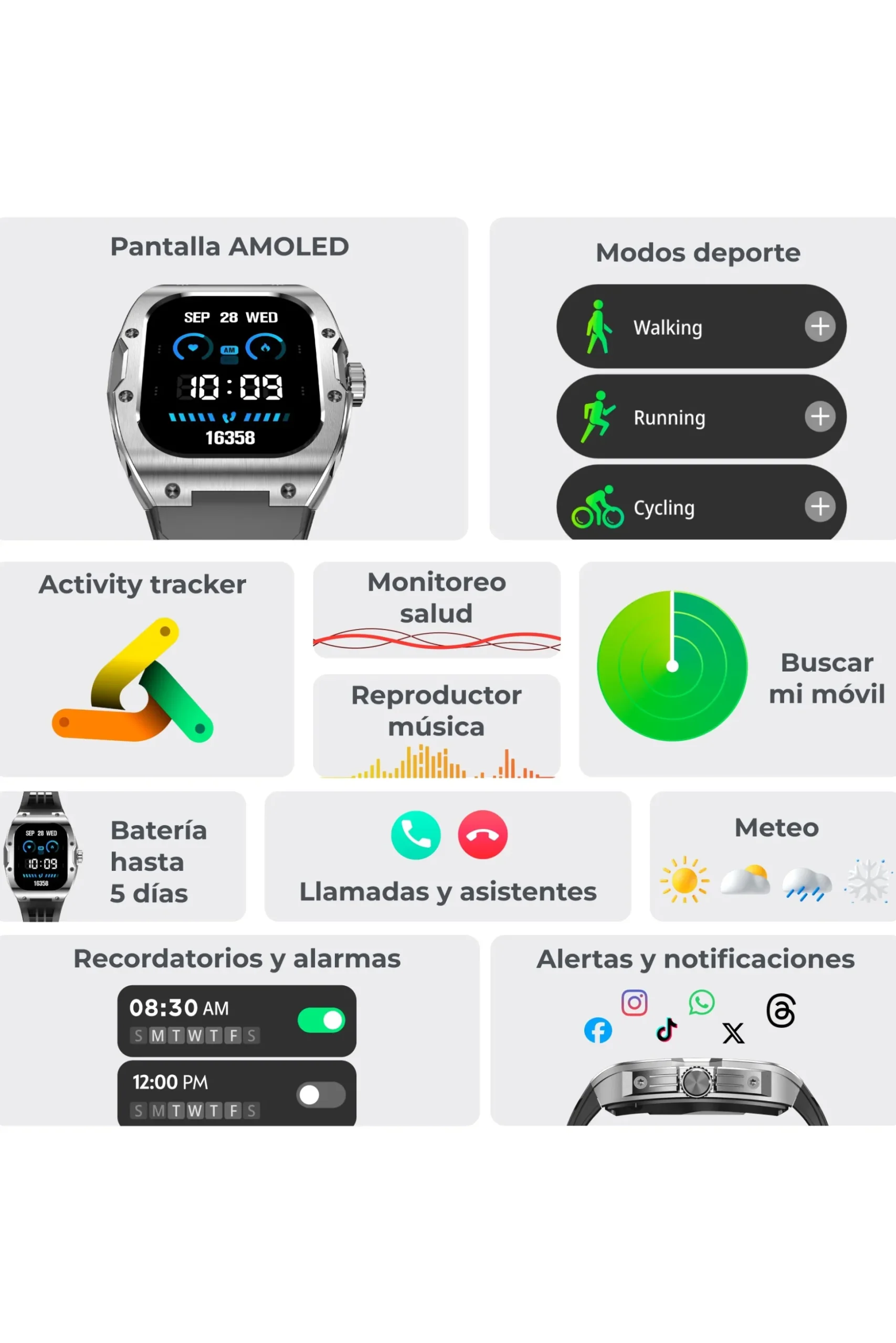 Smartwatch Ksix Hero