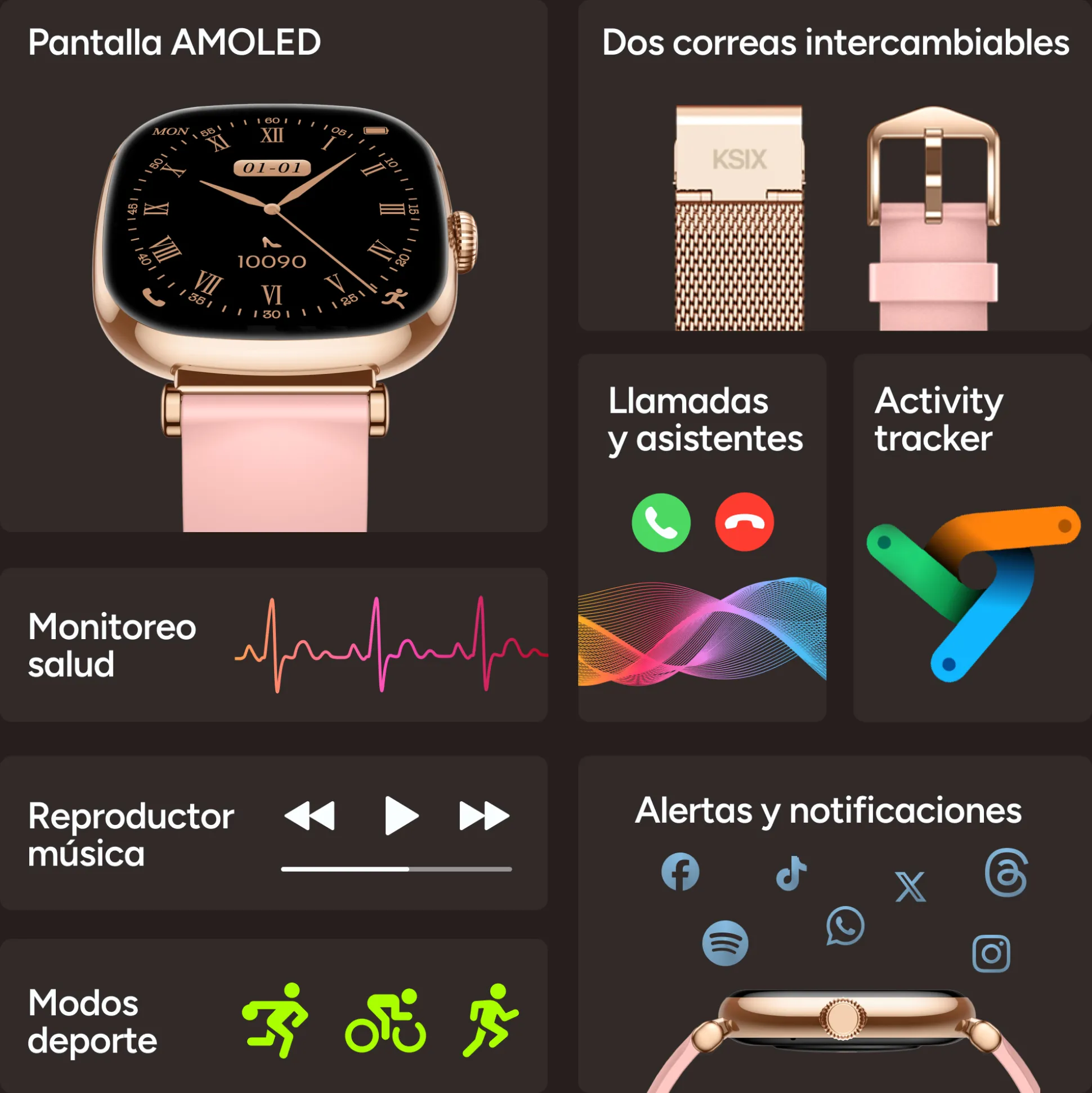 Smartwatch Ksix Iria