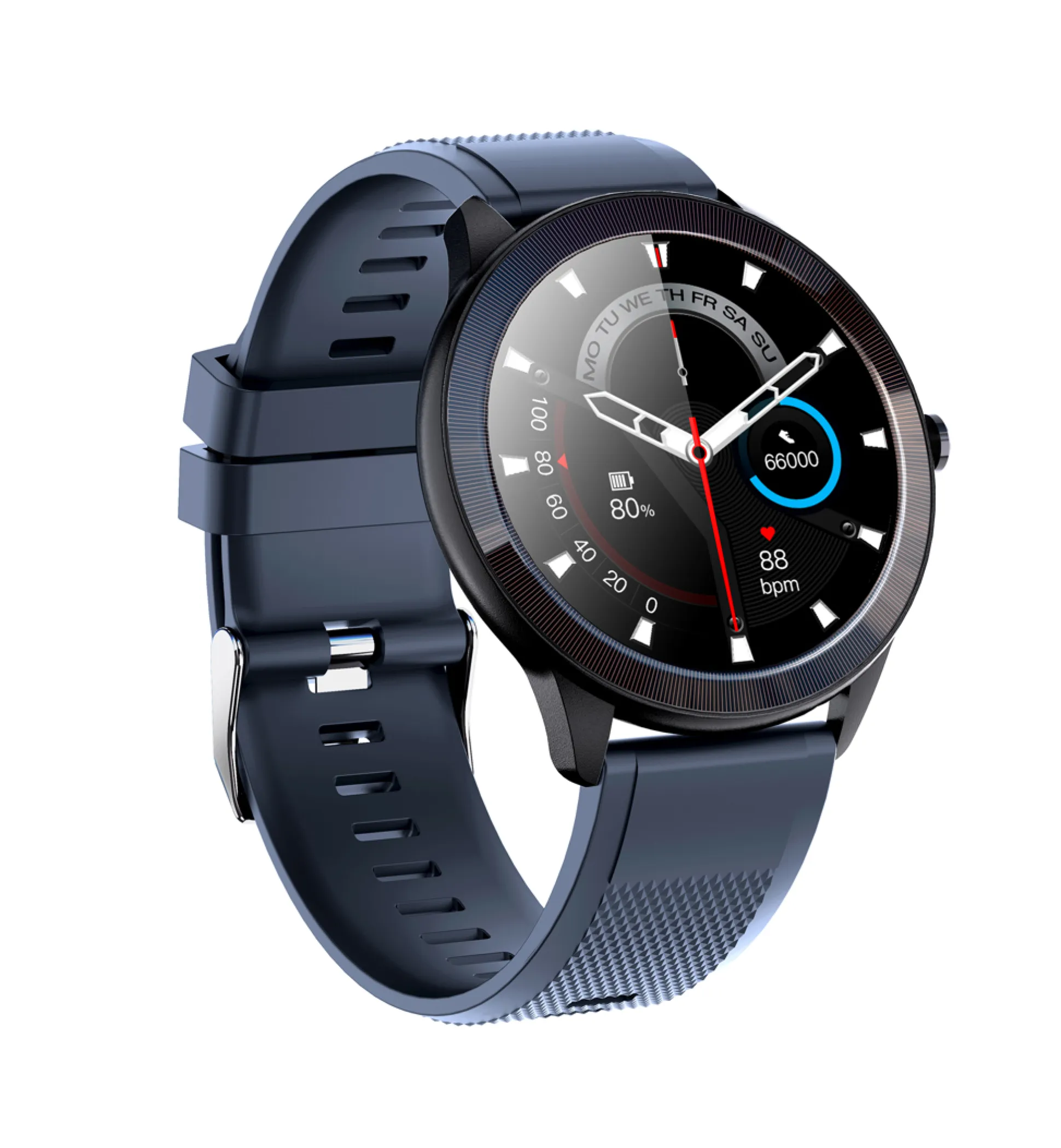 Smartwatch Leotec Wave Azul Ips 200 Mah Bluetooth 5.0 1,28"