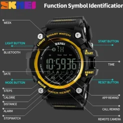 Smartwatch Oem Skmei 1227 Amarelo