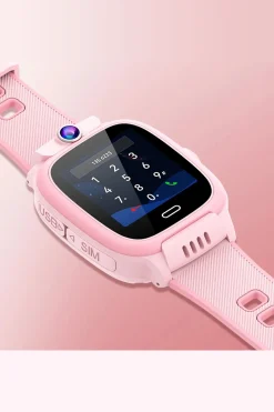 Smartwatch Relógio Inteligente Klack Para Crianças Com Gps Localizador E Comunicação 4g - Rosa