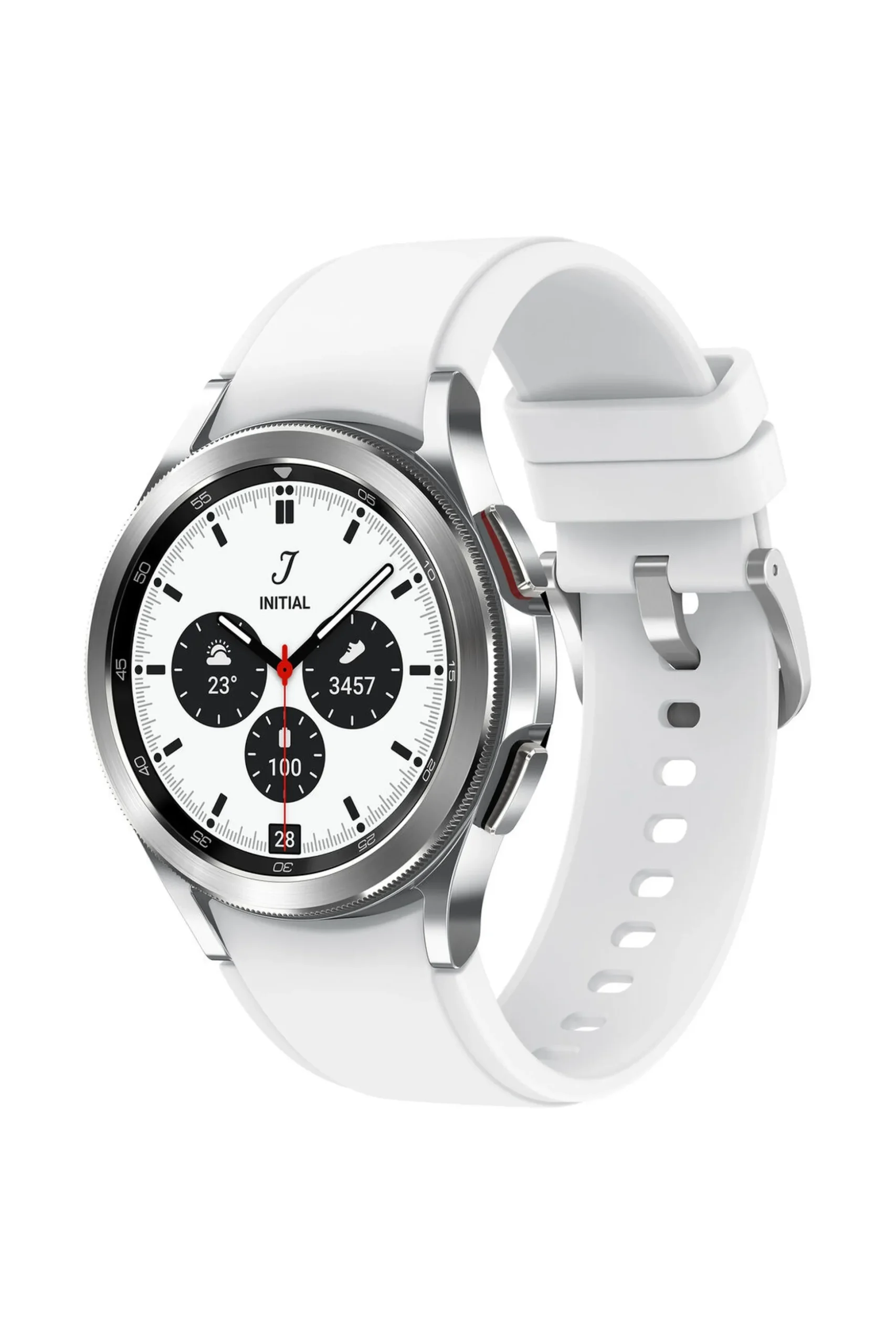 Smartwatch Samsung Galaxy Watch4 Classic Prateado Branco Ø 42 MM