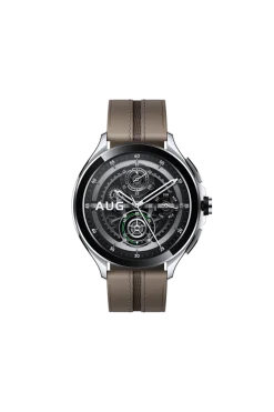 Smartwatch Xiaomi Watch 2 Pro 4g Lte Silver Case & Brown Leather Strap