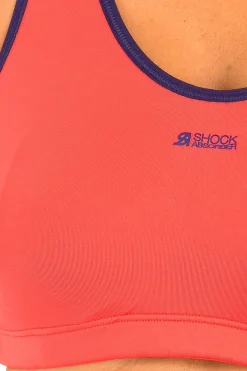 Soutien Desportivas Feminino Com Elástico Sob O Busto S04n0