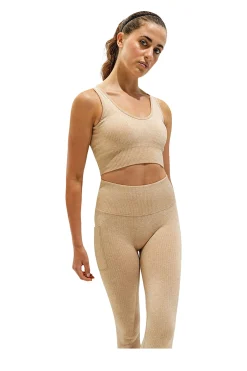 Soutien 3d Feminino/ladies Ribbed Sem Costura Tridri Multisport