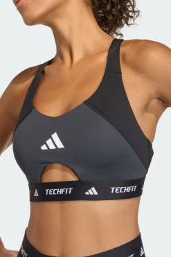 Sutiã De Desporto Com Sustentação Intermédia Em Blocos De Cor Techfit adidas