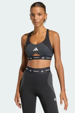 Sutiã De Desporto Com Sustentação Intermédia Em Blocos De Cor Techfit adidas