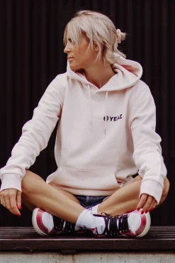 Sweatshirt Com Capuz Yeaz Cushy Blush Pink