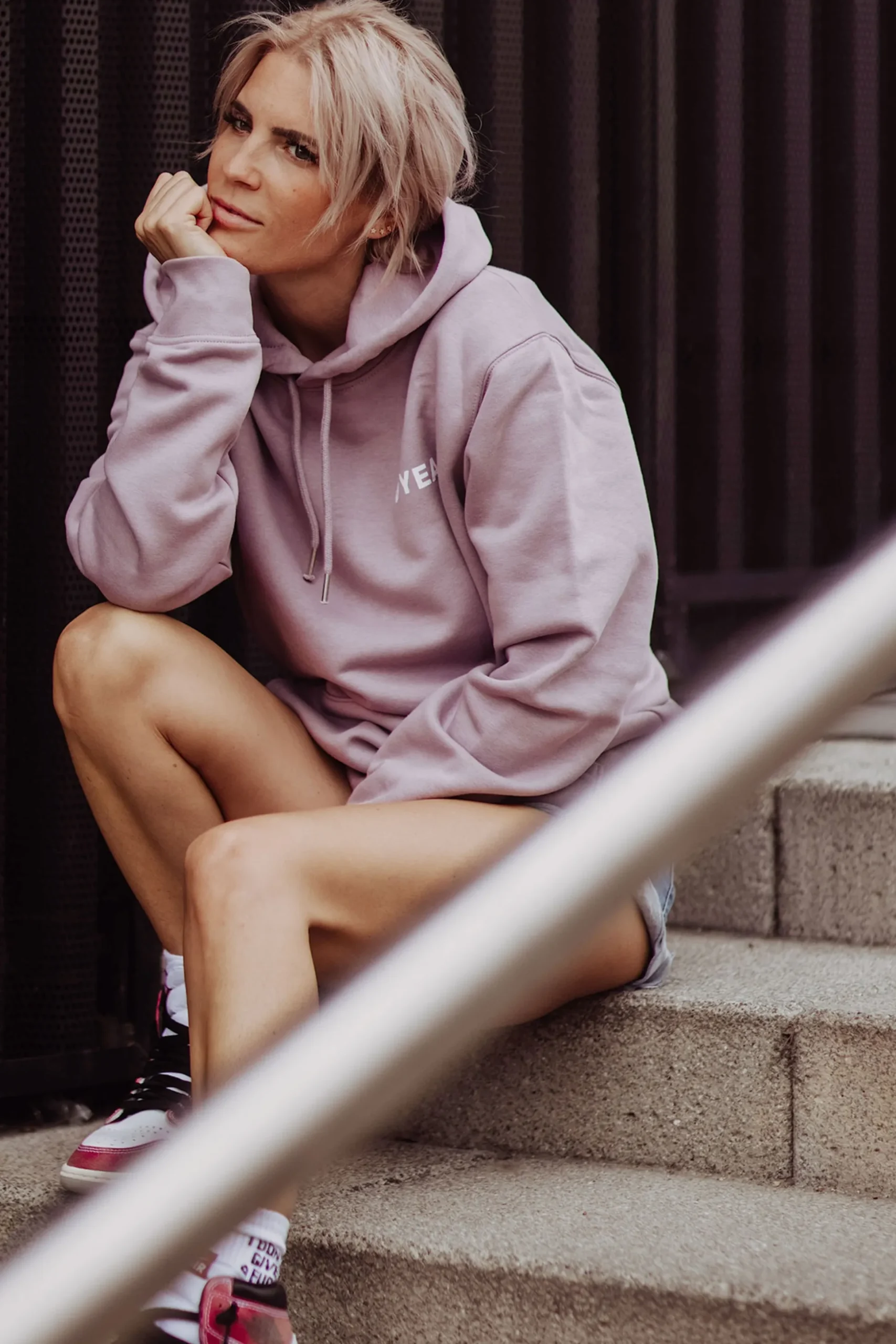 Sweatshirt Com Capuz Yeaz Cushy Lilac